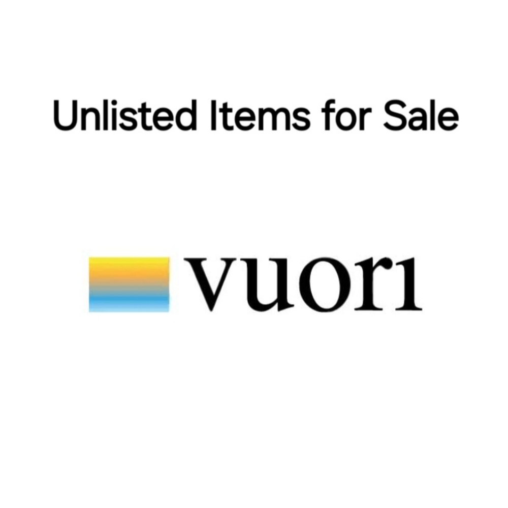 Unlisted Vuori for shows